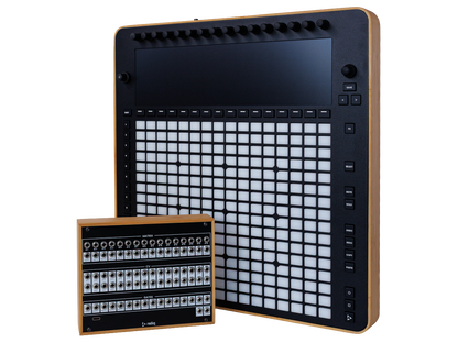 Reliq Wood at an angle, with the Breakout Module