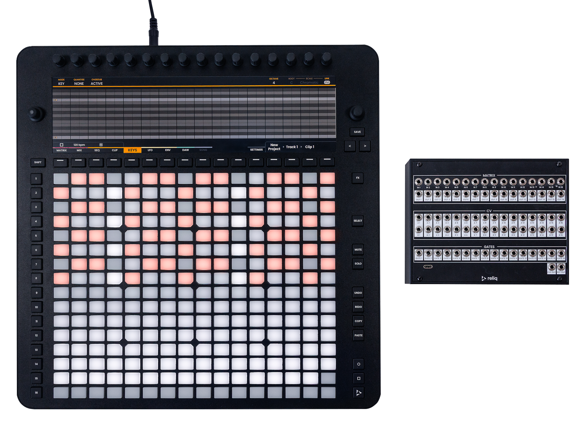 Reliq: Hybrid Instrument, Matrix Mixer, Sequencer & DAW Controller ...