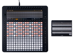 Reliq Black hybrid instrument from above, with the Breakout Module