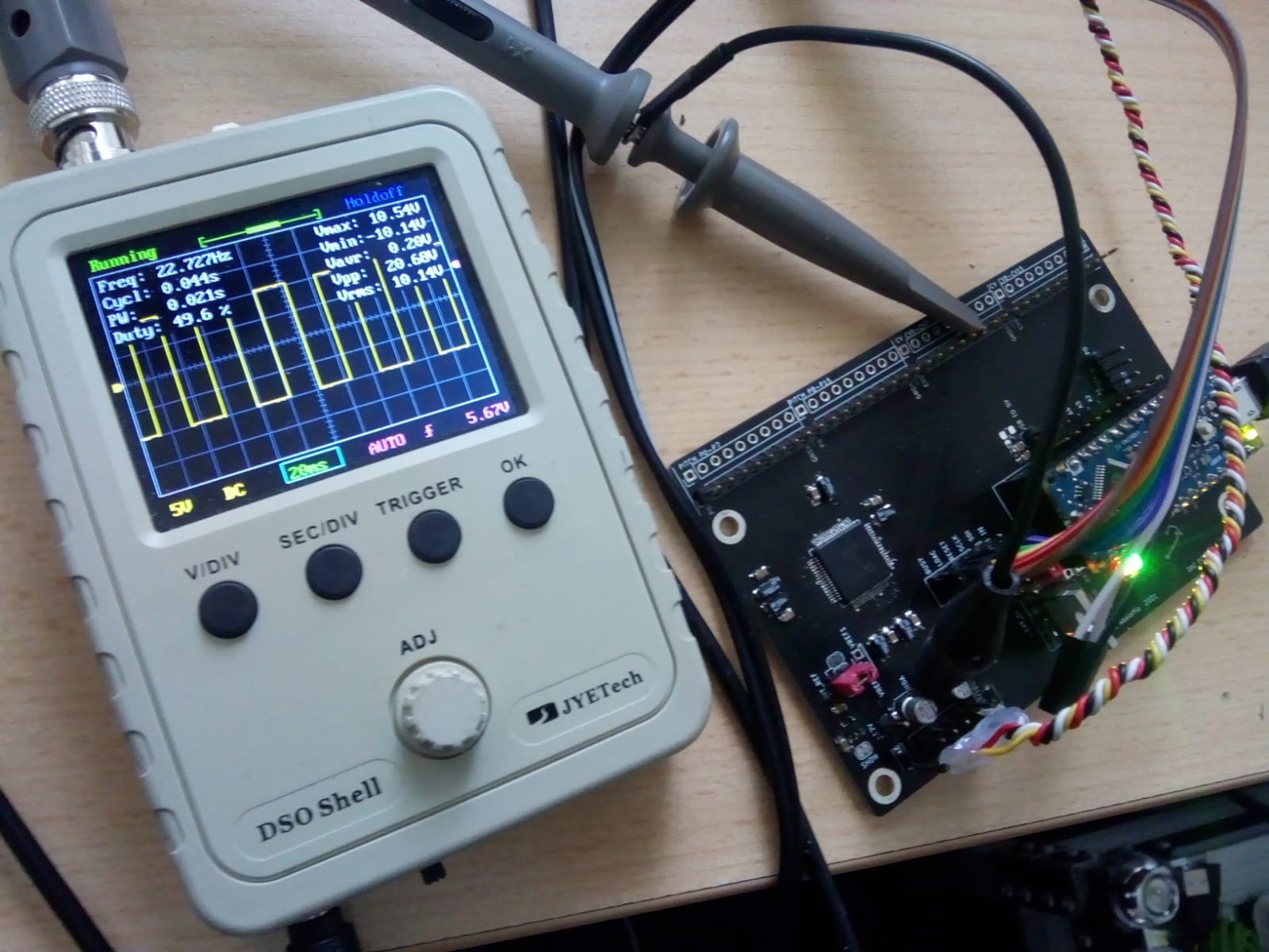 The early days were filled with lots of jitter measuring